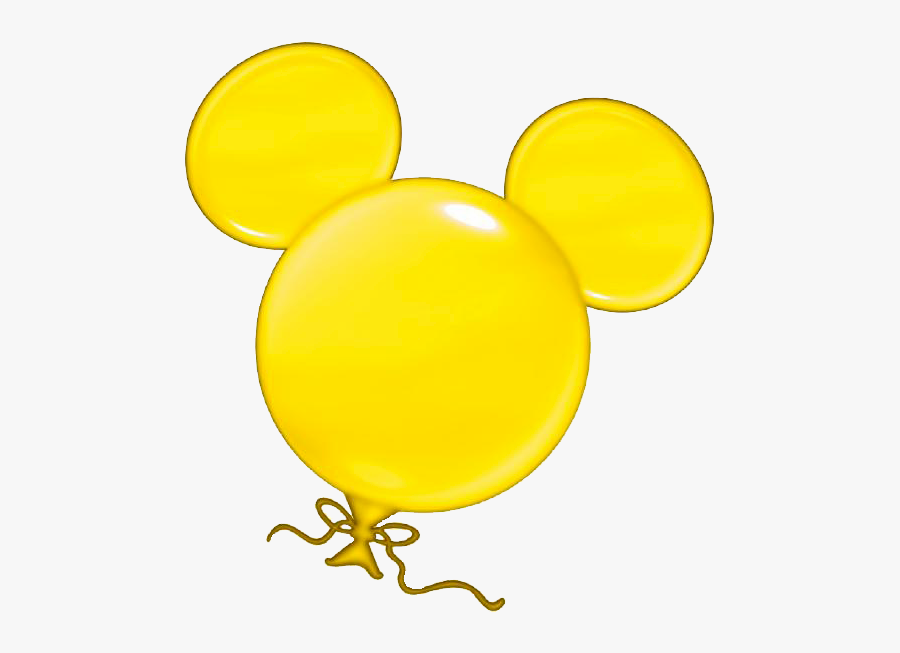 Clip Art Mickey Mouse Balloon, Transparent Clipart
