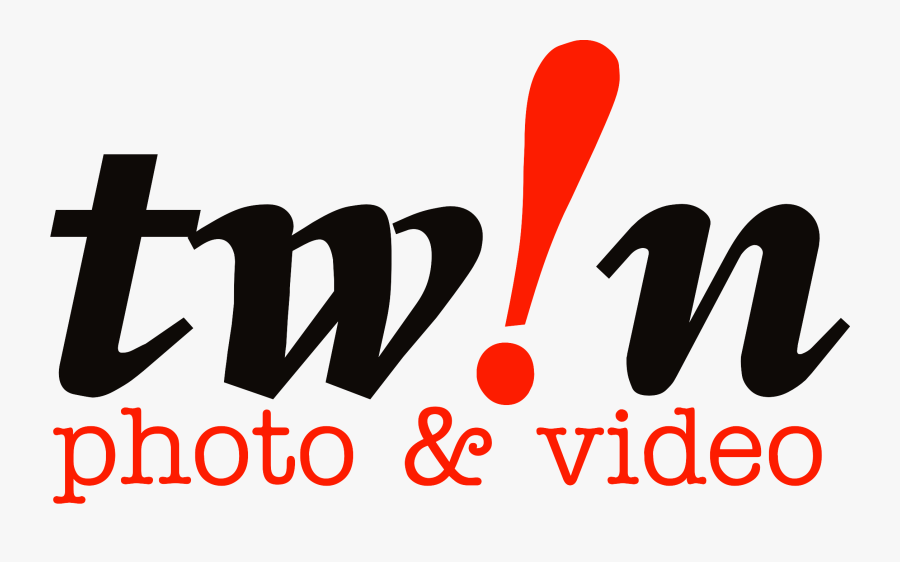Twin Logo Merah - Graphic Design, Transparent Clipart