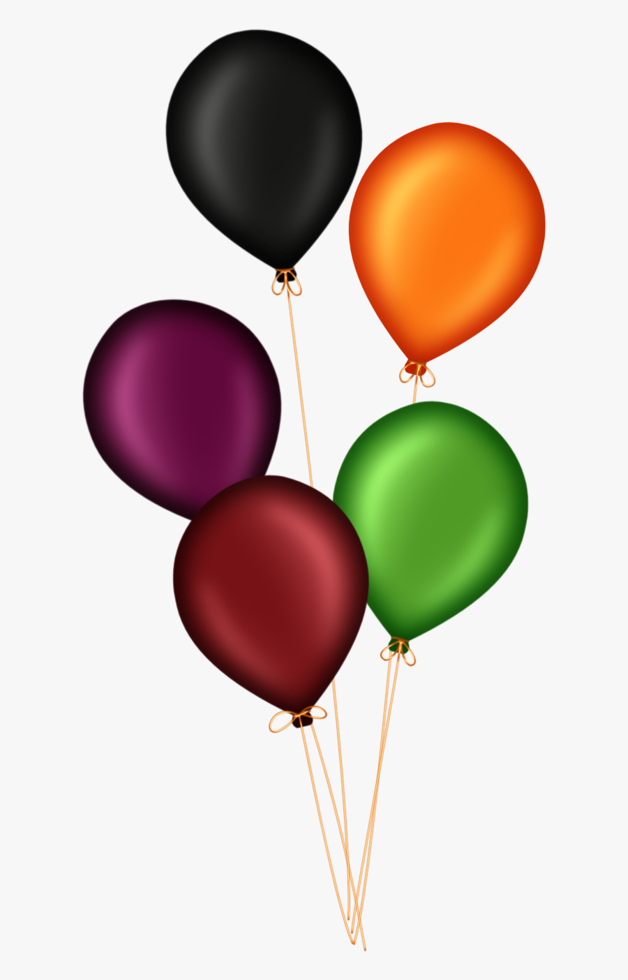 Arcade Clipart Balloon - Pink And Purple Balloons Cartoon, Transparent Clipart