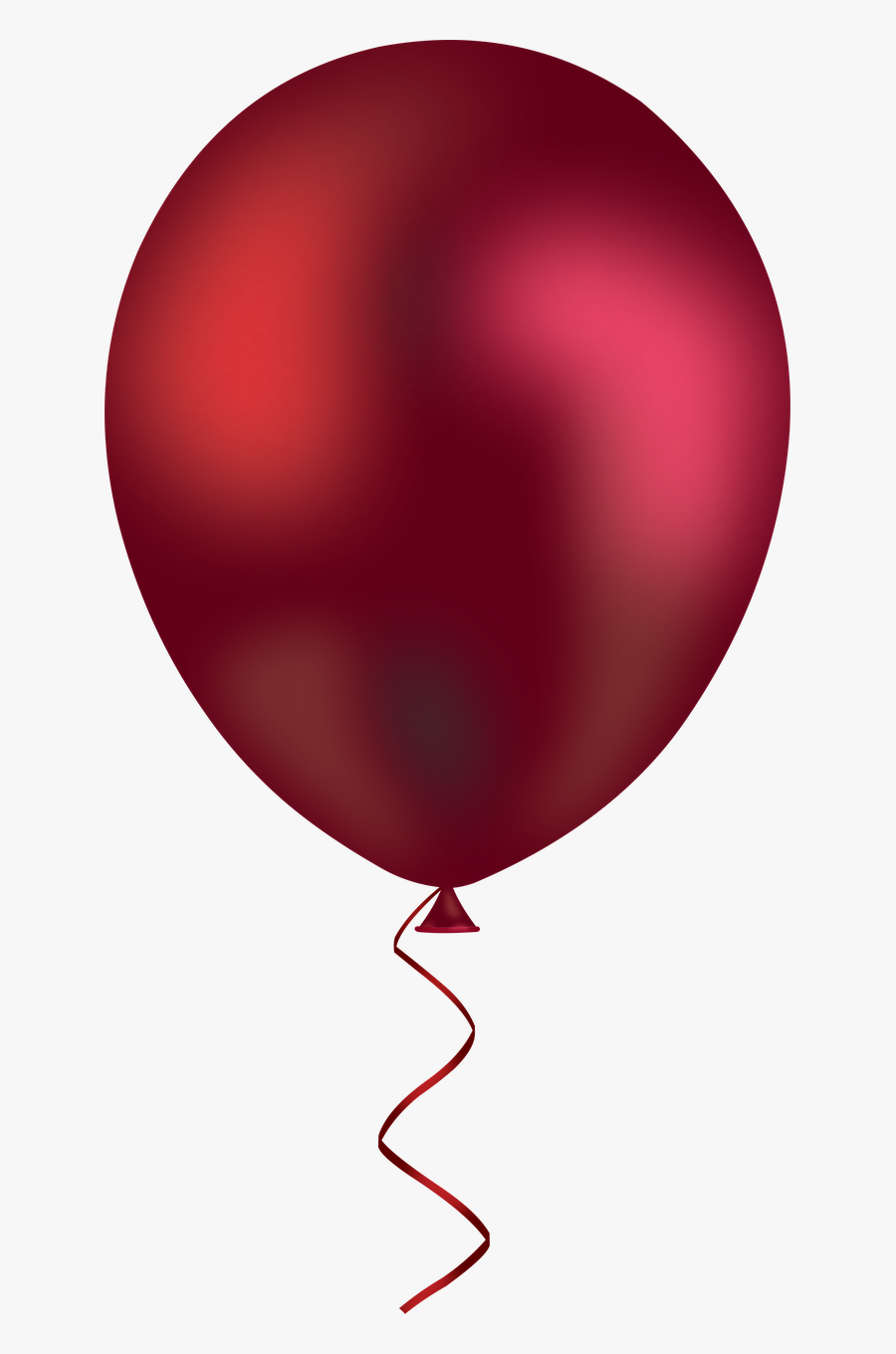 Transparent Balloon Vector Png - Red Balloon Png Transparent, Transparent Clipart