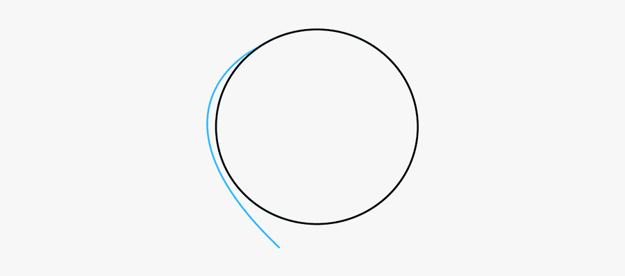 How To Draw A - Circle, Transparent Clipart