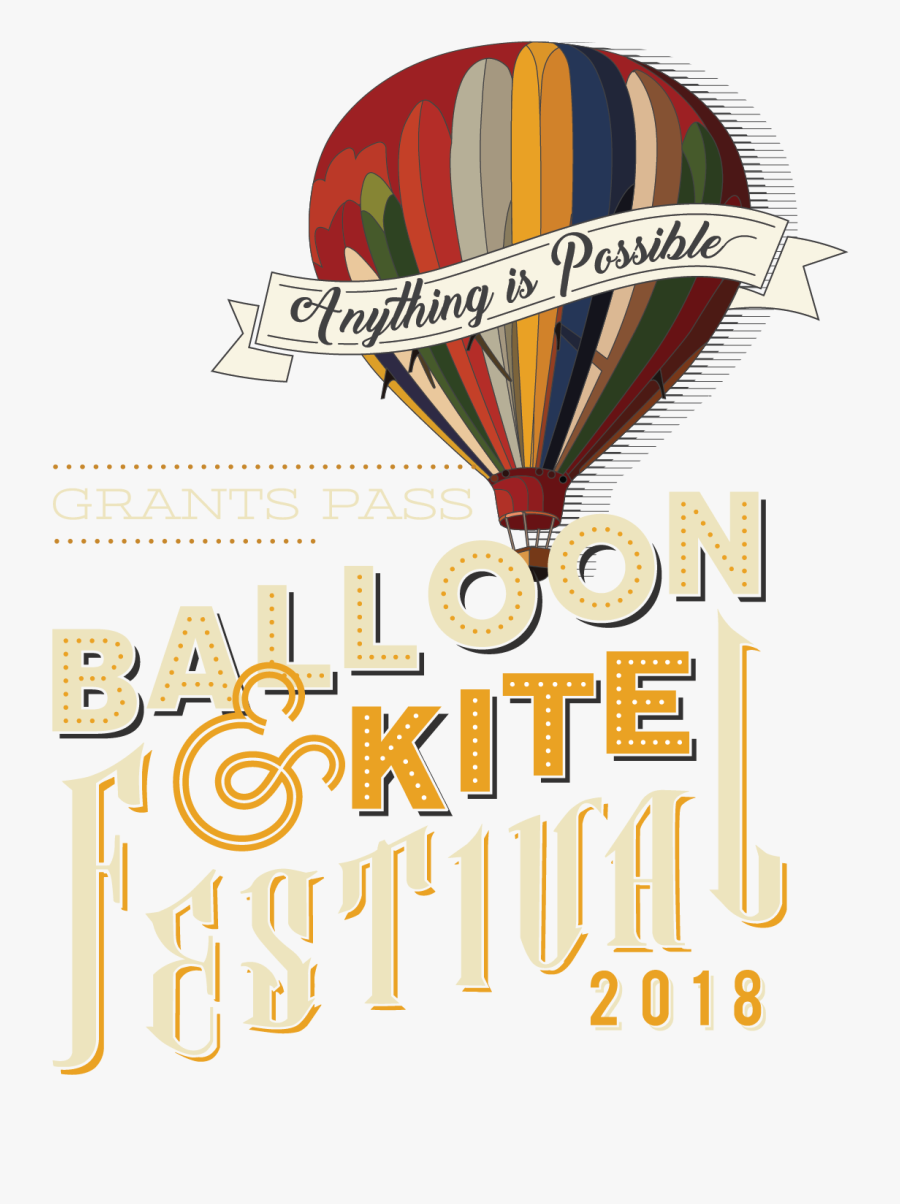 Grants Pass Balloon - Hot Air Balloon, Transparent Clipart