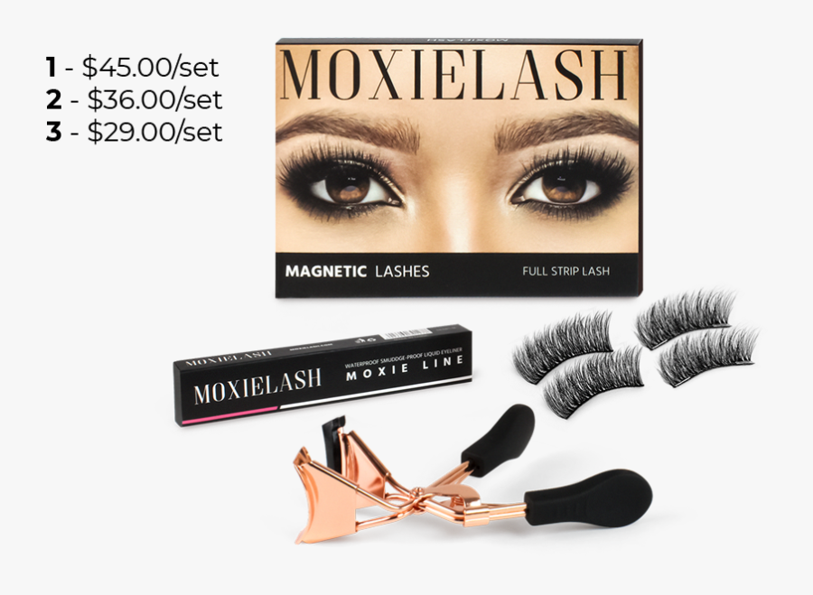 Clip Art Get The Moxie Look - Moxielash Magnetic Eyeliner Review, Transparent Clipart