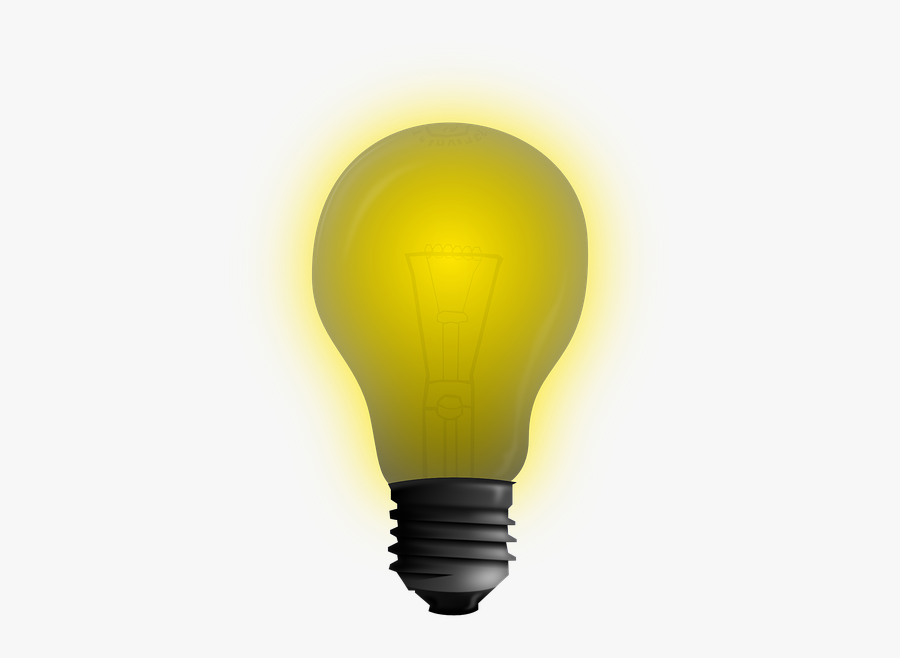 Bulb, Concept, Idea, Light, Light Bulb, Electric Bulb - Blinking Light Bulb Transparent Background Gif, Transparent Clipart