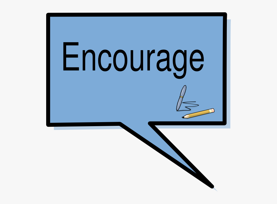 Clipart Of Word Encouragement, Transparent Clipart