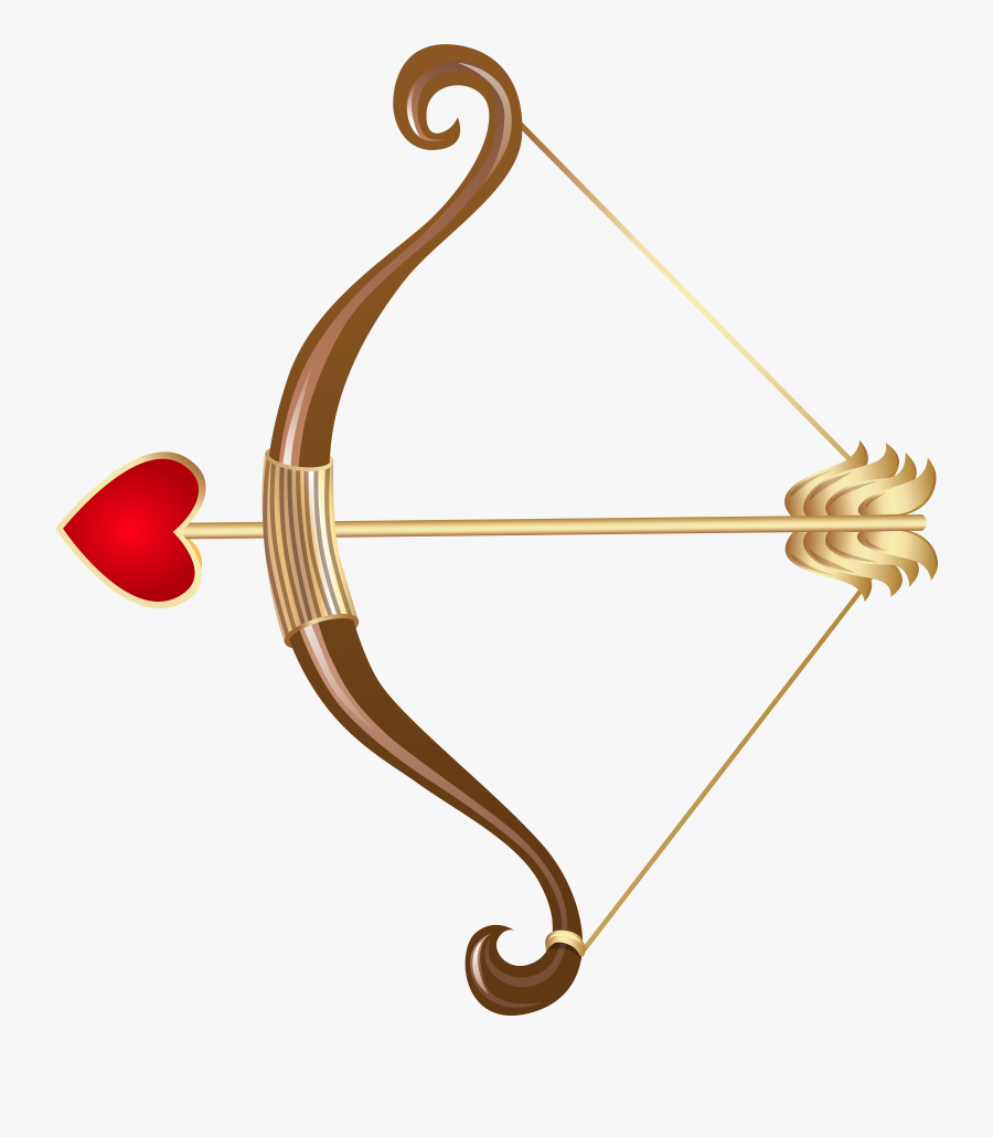 Cupid Bow Transparent Png Clip Art - Clip Art, Transparent Clipart