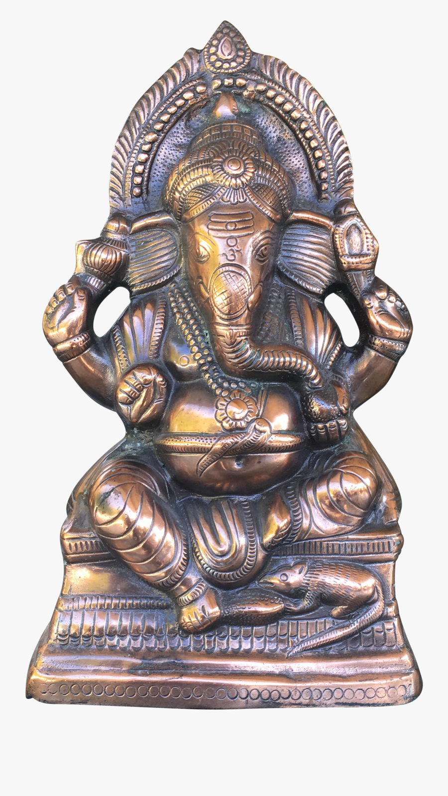 Clip Art Vintage Bohemian Cast Copper, Transparent Clipart