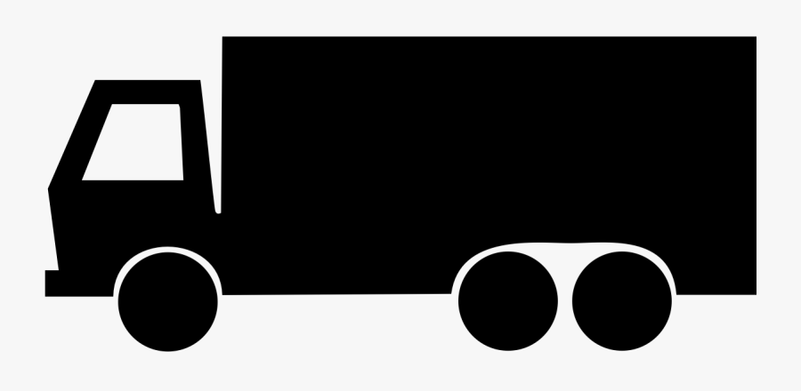 Icons Truck, Transparent Clipart