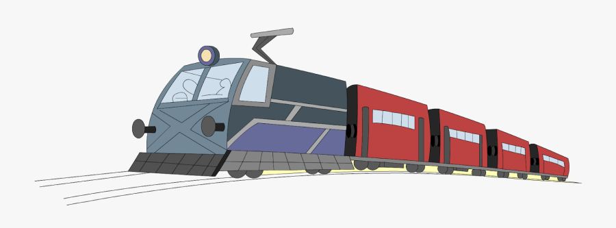 Locomotive, Transparent Clipart