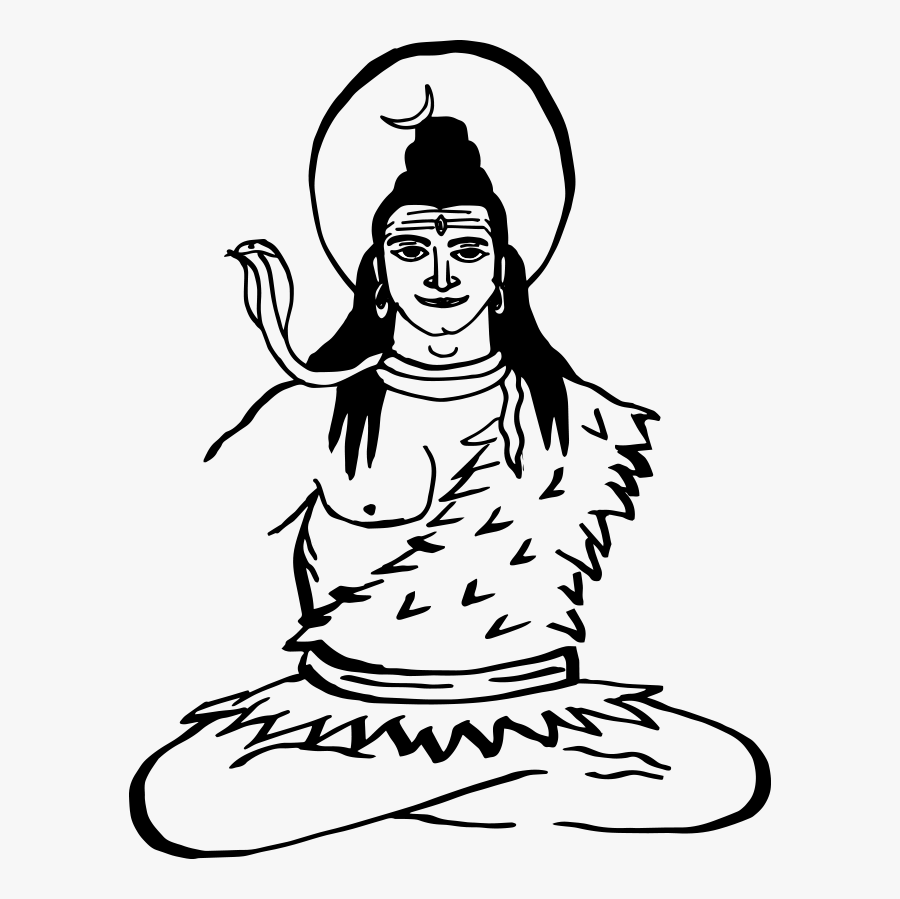 Shiva Drawing Black And White - Murugan Hd Png Photos Download, Transparent Clipart
