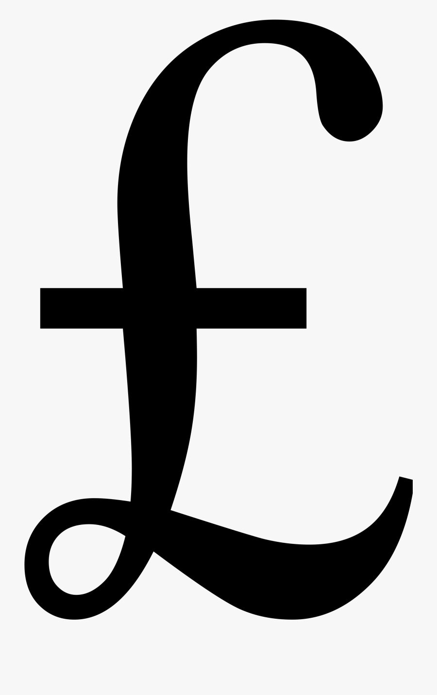 Фунт Стерлингов Знак , Free Transparent Clipart - ClipartKey