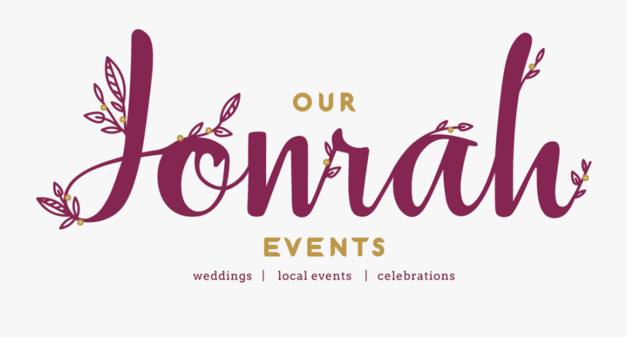 Jonrah Logo Colour Tagline Web - Calligraphy, Transparent Clipart