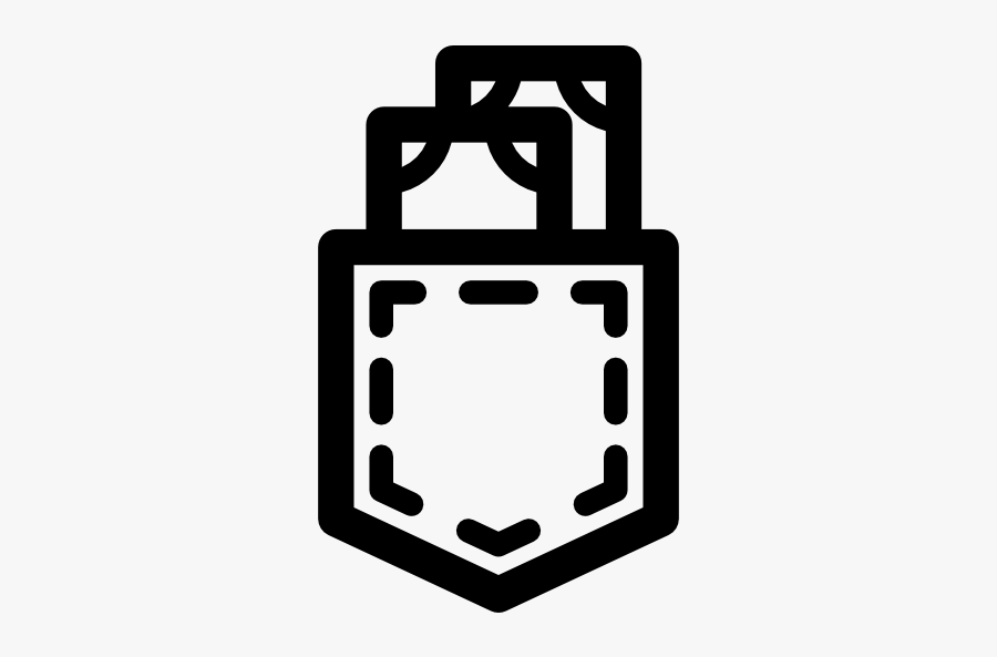 Pocket Icon Png, Transparent Clipart