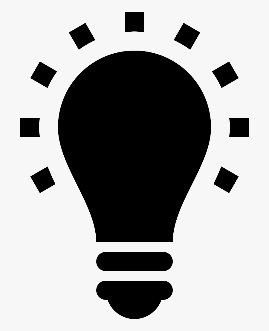 Light Bulb Clip Art Free Vector 4vector - Vector Lightbulb Png, Transparent Clipart