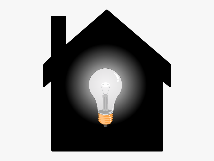 Transparent Light Bulbs Clipart - House Light Clipart, Transparent Clipart