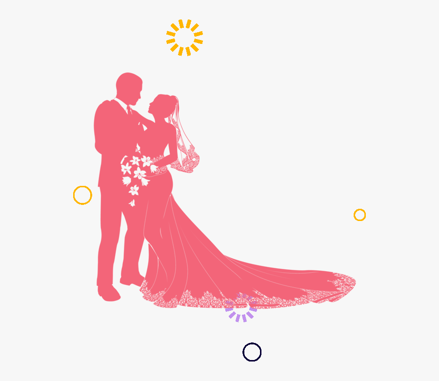 Elshaddai Christian Wedding Planners - Bride And Groom Png, Transparent Clipart
