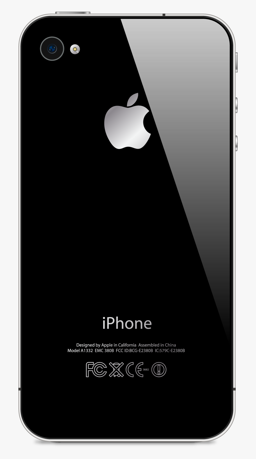 Iphone Apple Png Images - Iphone Back Photo Download, Transparent Clipart