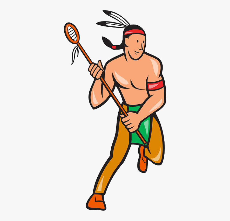 Native American Lacrosse Clipart, Transparent Clipart