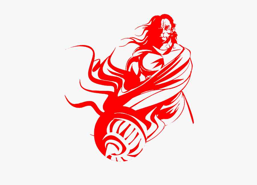 Angry Hanuman Karan Acharya, Transparent Clipart
