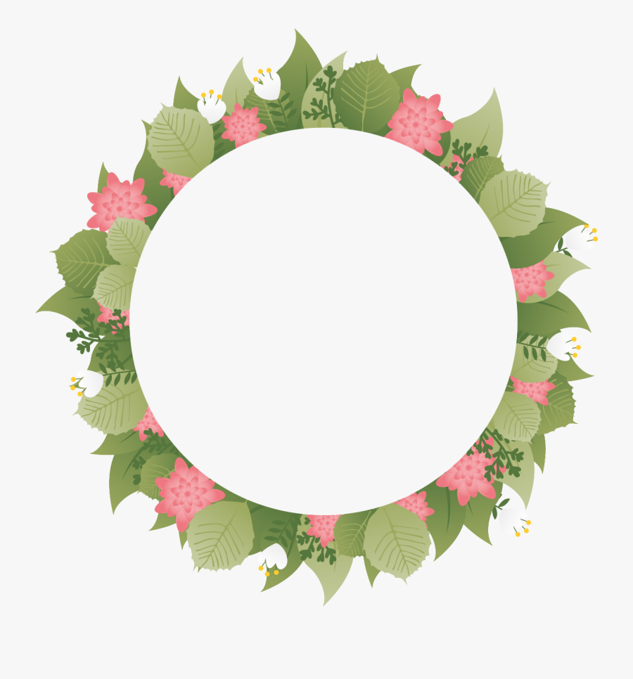 Flowers Ring Png - Ring Of Spring Flowers, Transparent Clipart