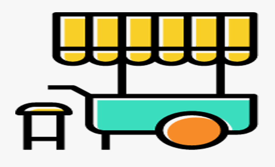 Icons For Street Food, Transparent Clipart