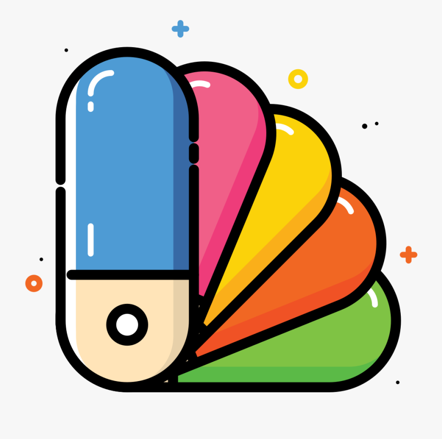 School Icon Png Colorido, Transparent Clipart