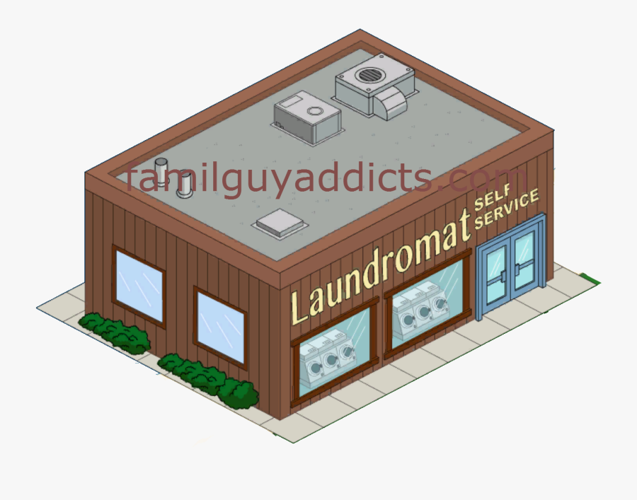 Not A Front Laundromat - House, Transparent Clipart