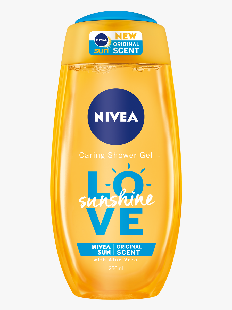 Nivea Shower Gel Sunshine, Transparent Clipart