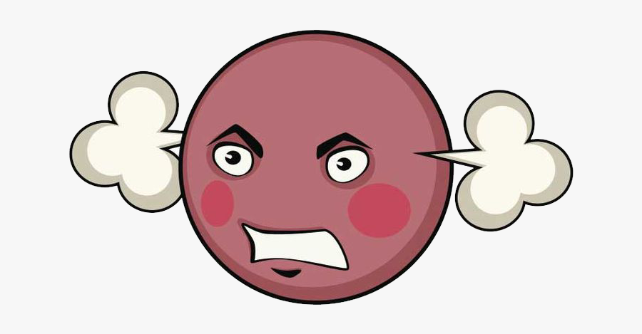 Cartoon Angry Face Gif, Transparent Clipart