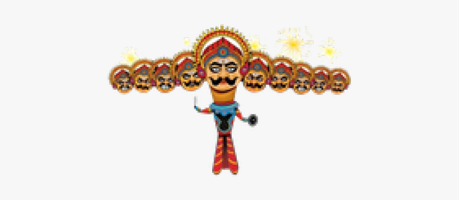 Ravana Png Transparent Images - Happy Dussehra In Advance, Transparent Clipart