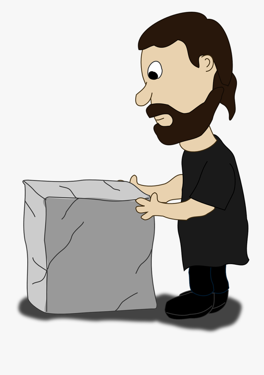 Block Of Marble Cartoon, Transparent Clipart