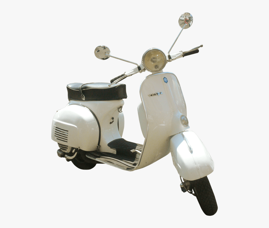 Vintage Vespa Cream Color - Vintage Vespa Scooter Png, Transparent Clipart