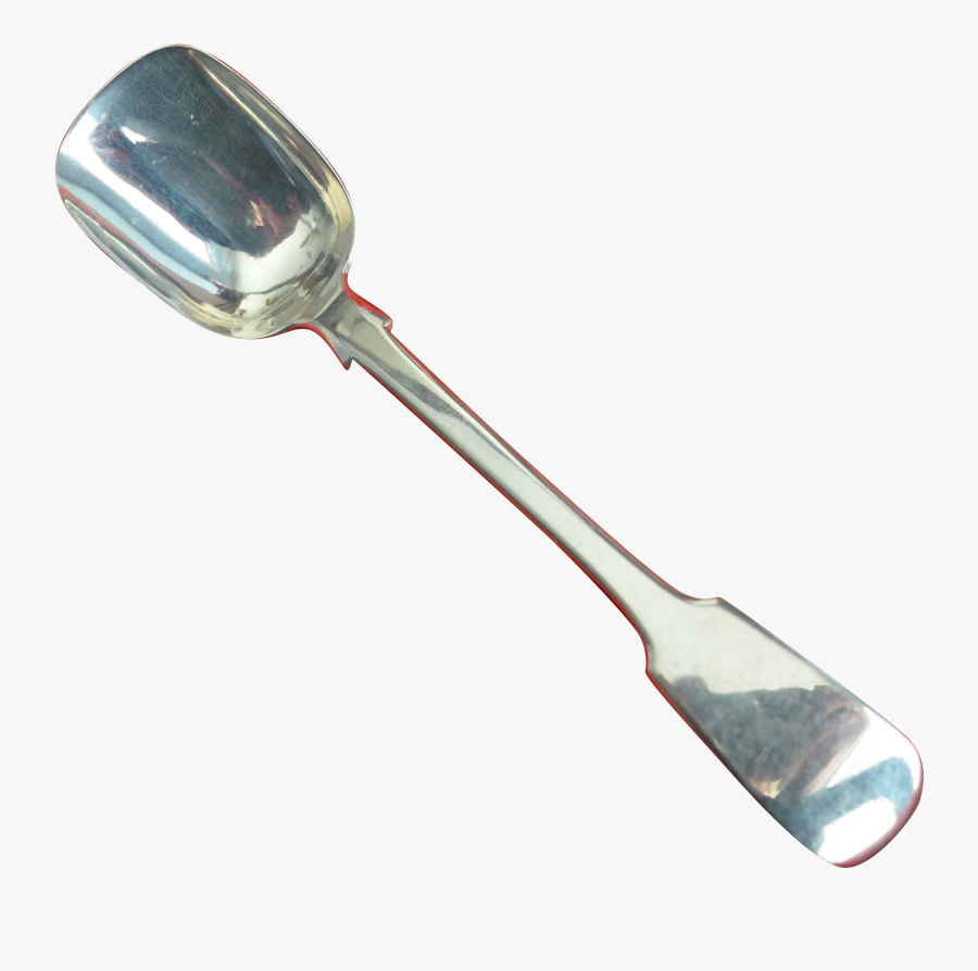 English Georgian Sterling Silver Shovel Spoon 1825 - Shovel, Transparent Clipart