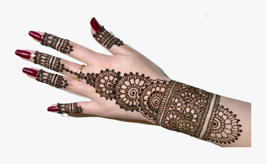 Mehendi Design Png Clipart - Drawing Of Mehndi Design, Transparent Clipart