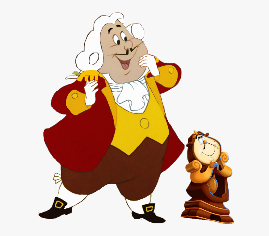 Disney Princess Wiki Cogsworth Human Free Transparent Clipart Clipartkey