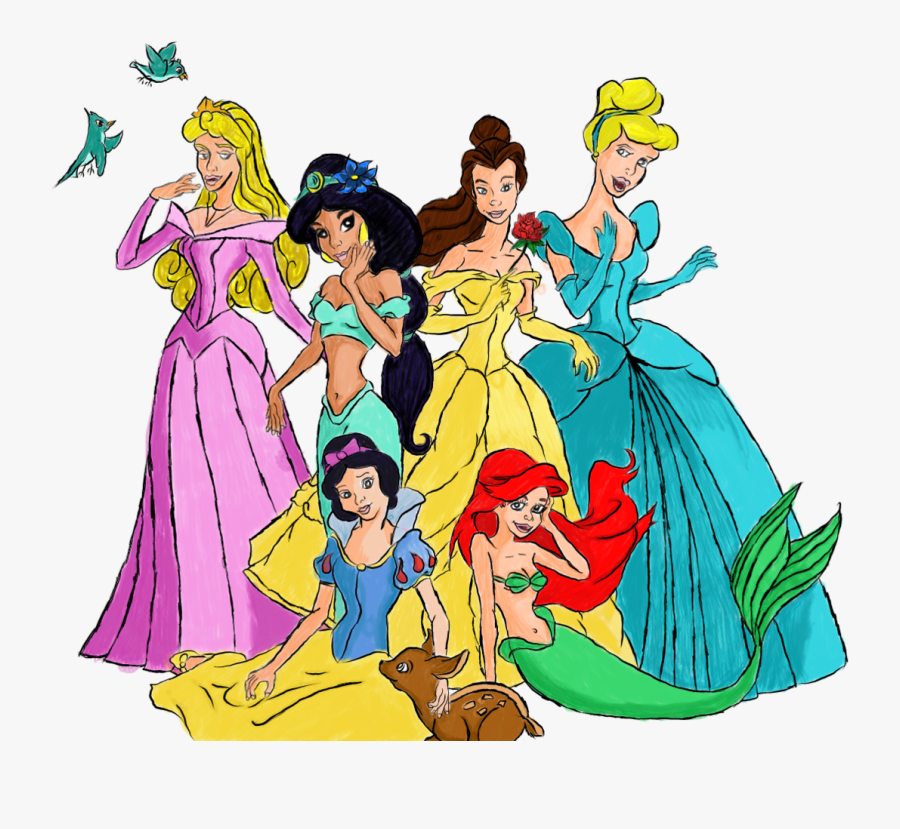 Princess Disney - The Walt Disney Company, Transparent Clipart