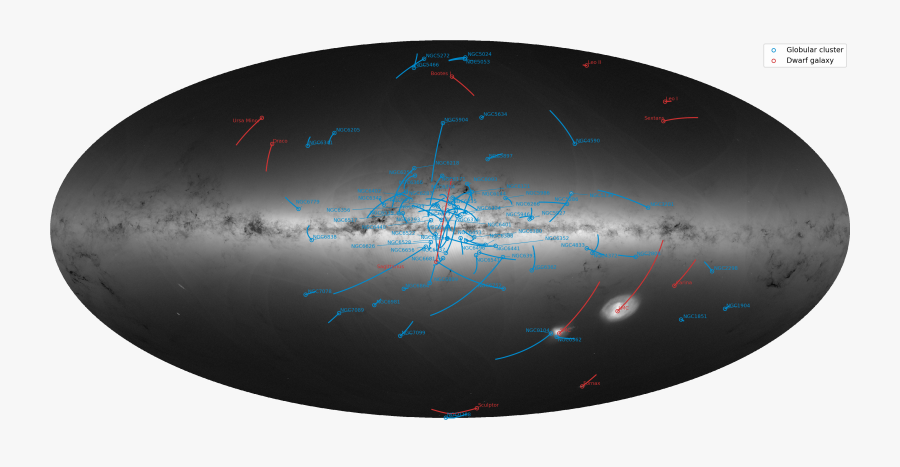 Globular Clusters Of The Milky Way, Transparent Clipart