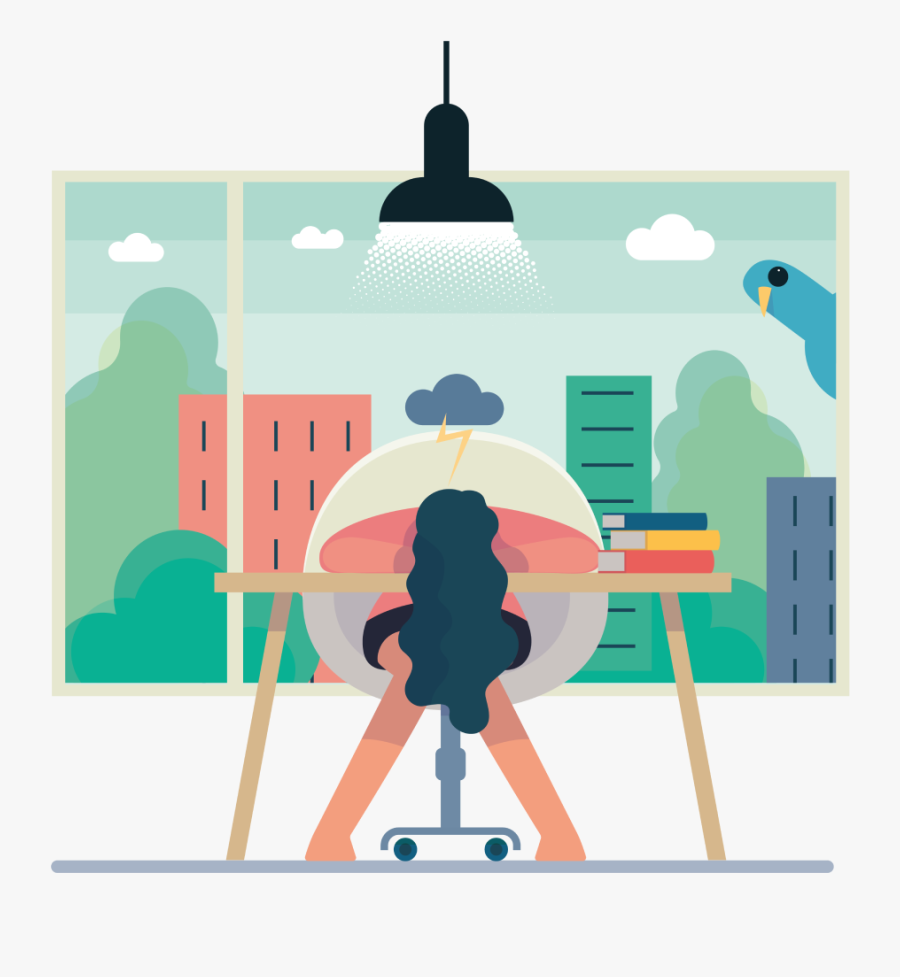 Agotada Del Trabajo De Mujer, Transparent Clipart