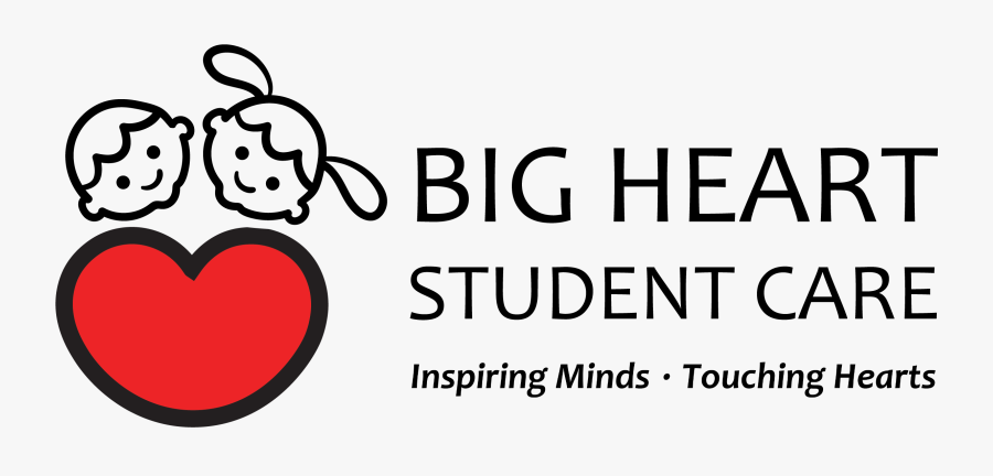 Big Heart Student Care Logo - Big Heart Student Care Centre, Transparent Clipart