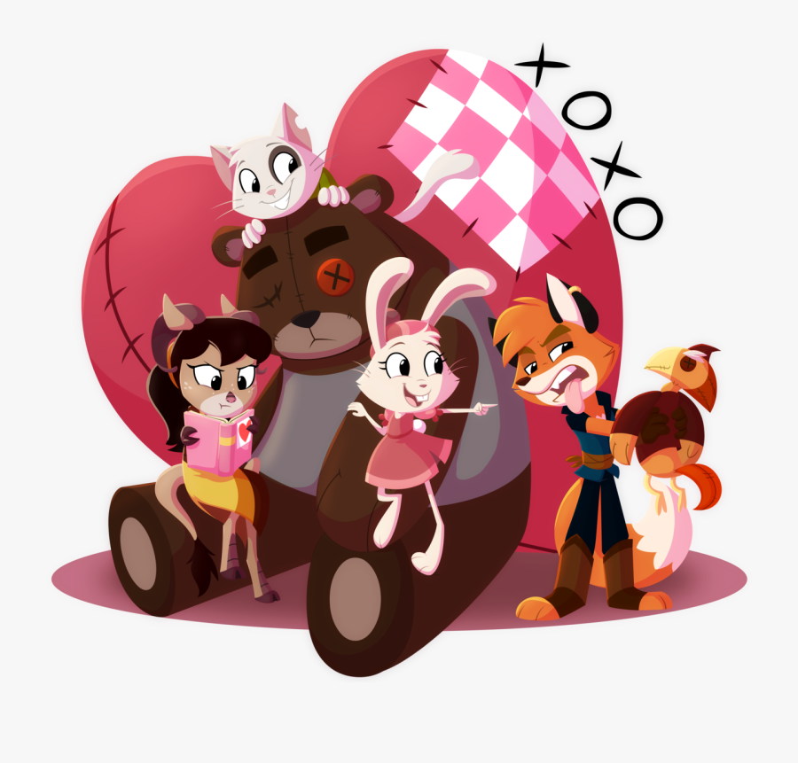 Hello True Tail Fans 
happy Valentines Day And Thank - True Tail, Transparent Clipart