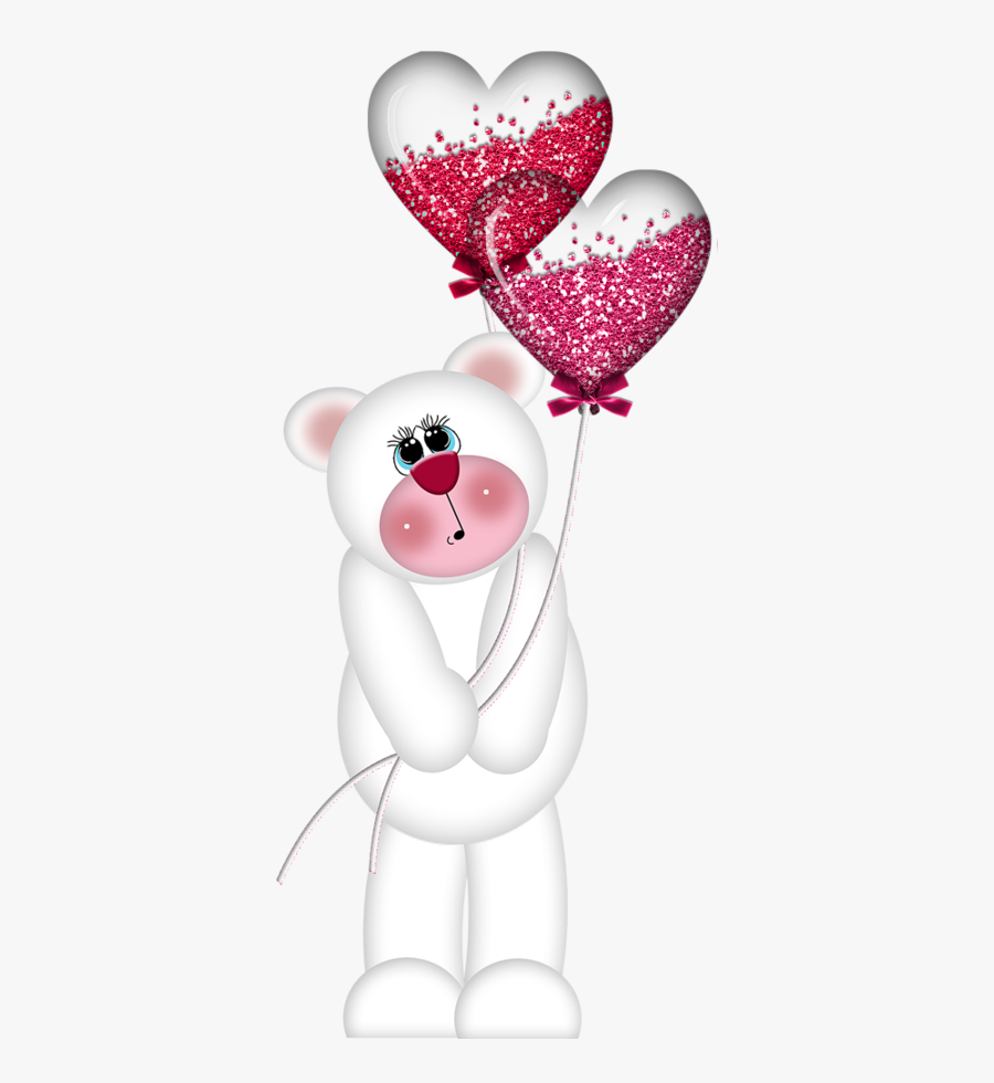 Clipart Cute Valentine Hearts, Transparent Clipart