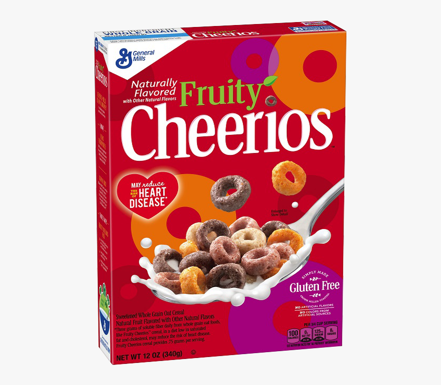 Fruity Cheerios, Transparent Clipart