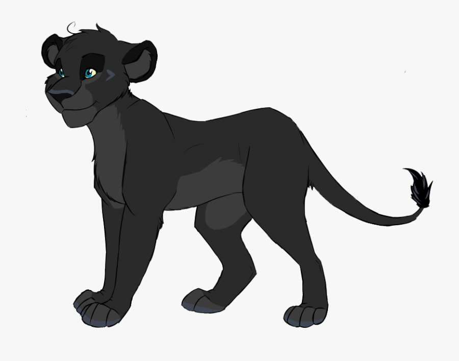 Cougar Clipart Roar - Fursona Lion Reference Sheet, Transparent Clipart