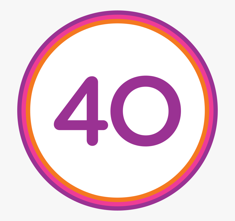 Scad 40 Graphic - Circle, Transparent Clipart