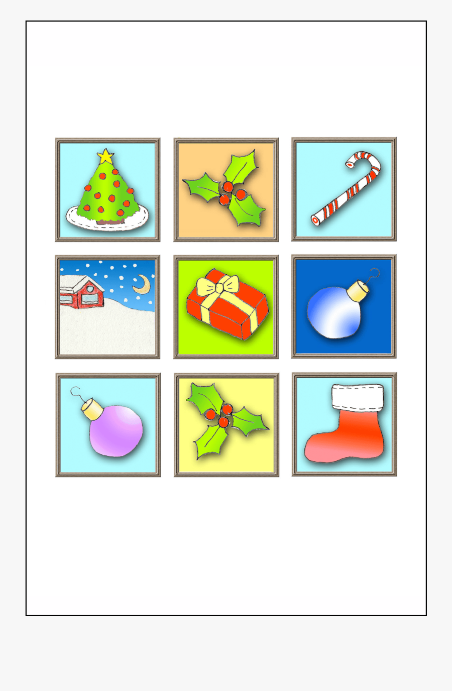 Cover Of Christmas Holiday Card, Transparent Clipart