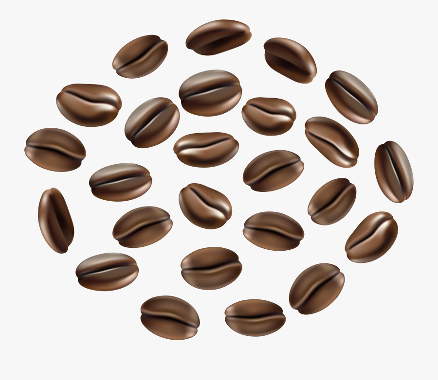 Clip Art Coffee Beans Clipart - Coffee Beans Art Png, Transparent Clipart