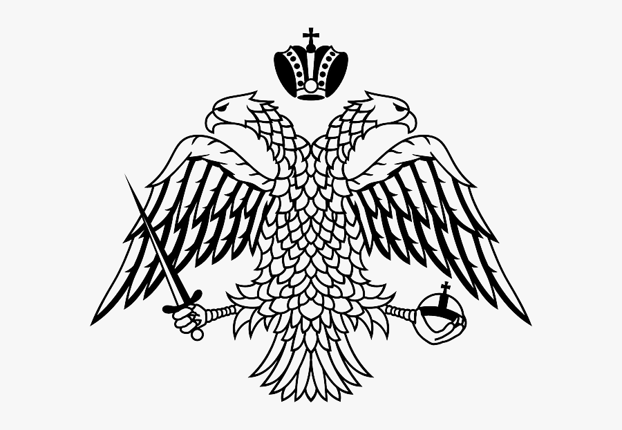 Eagle Byzantine Myth Eastern Mount Orthodox Double-headed - Greek Orthodox Church Flag, Transparent Clipart