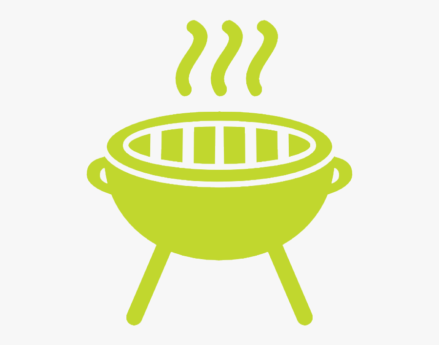 Bbq Food Ingredients - Grill Icon, Transparent Clipart