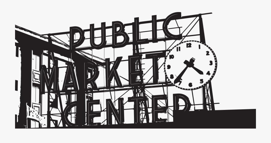 Bg Home Product - Pike Place Market, Transparent Clipart