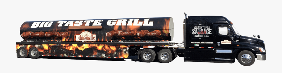 Big Taste Grill Truck - Barbecue Grill, Transparent Clipart